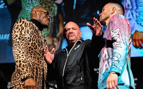 Kamaru Usman (left) and Colby Covington (right) [Image Courtesy: @ufc on Instagram]