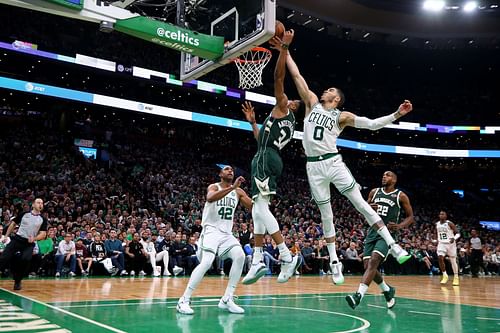 Giannis Antetokounmpo and the Milwaukee Bucks will visit Jayson Tatum and the Boston Celtics tonight.