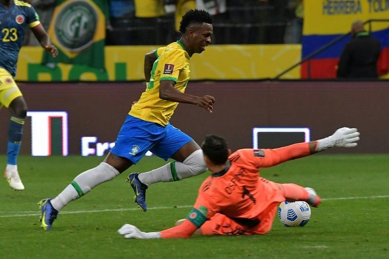 Vinicius made an excellent cameo off the bench for Brazil against Colombia.