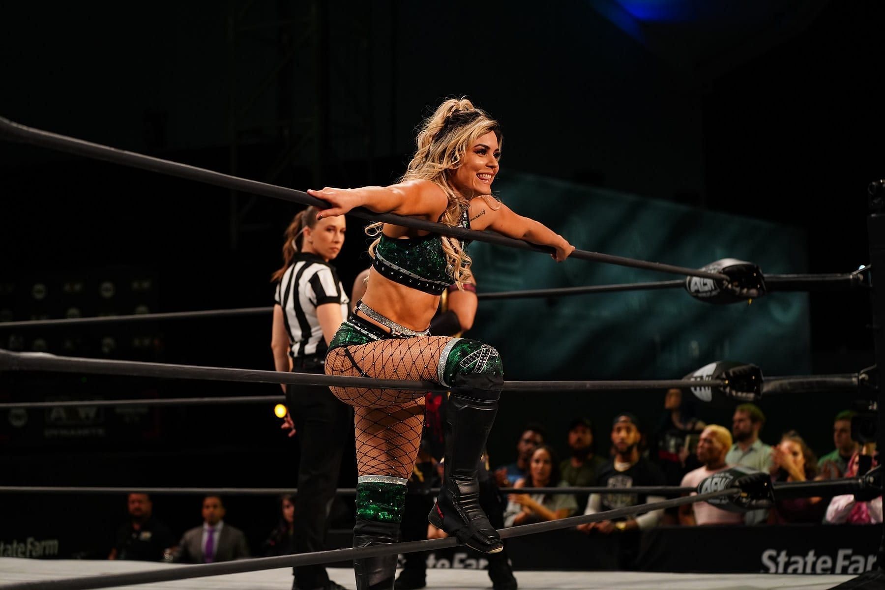 Tay Conti enjoying her time in the AEW ring