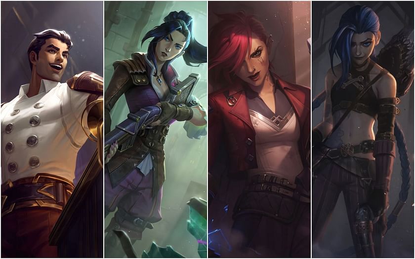 Full list of League of Legends champions in Arcane