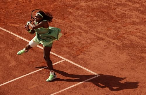 Serena Williams at the 2021 French Open