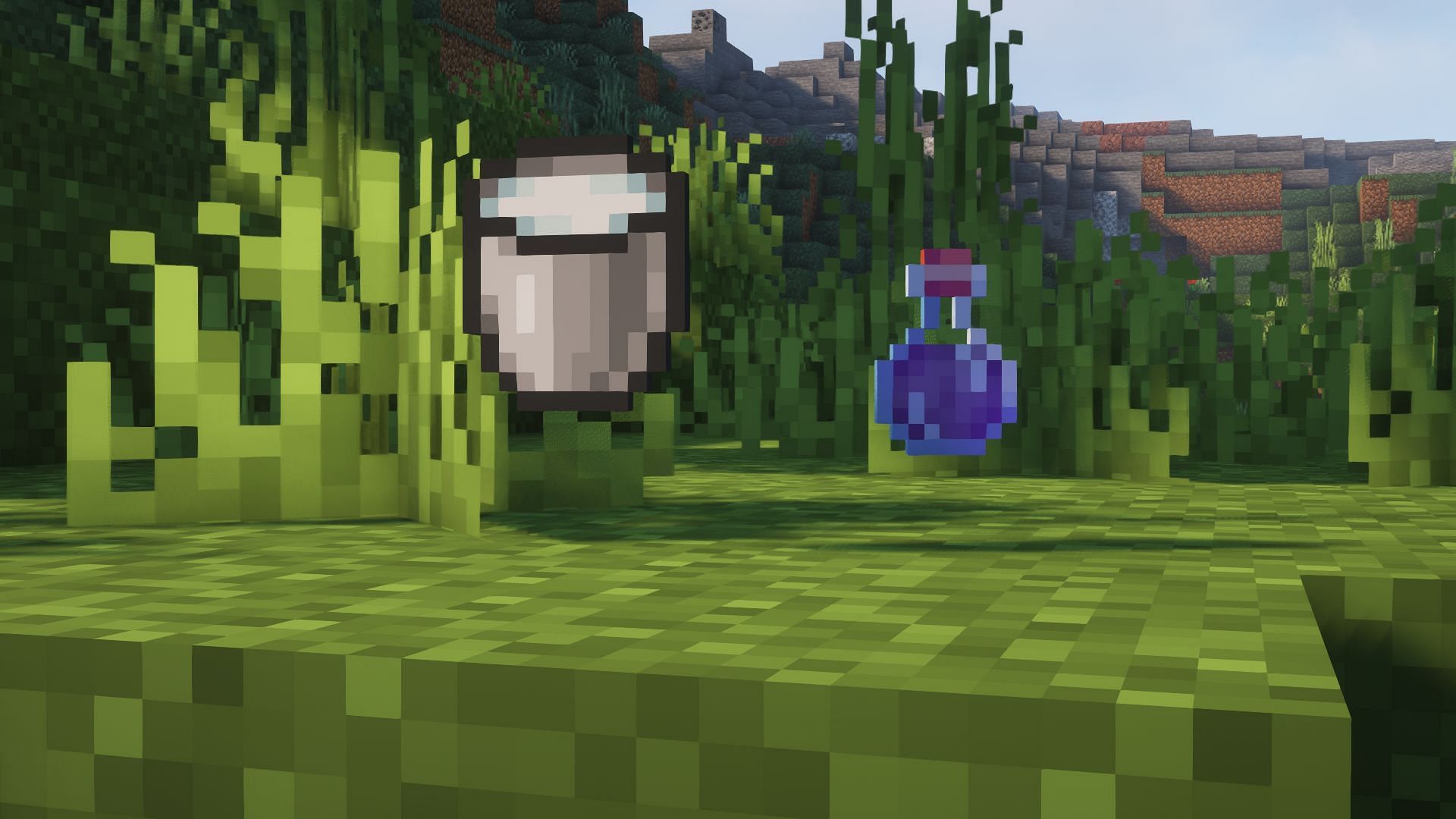 Wandering trader drops (Image via Minecraft)