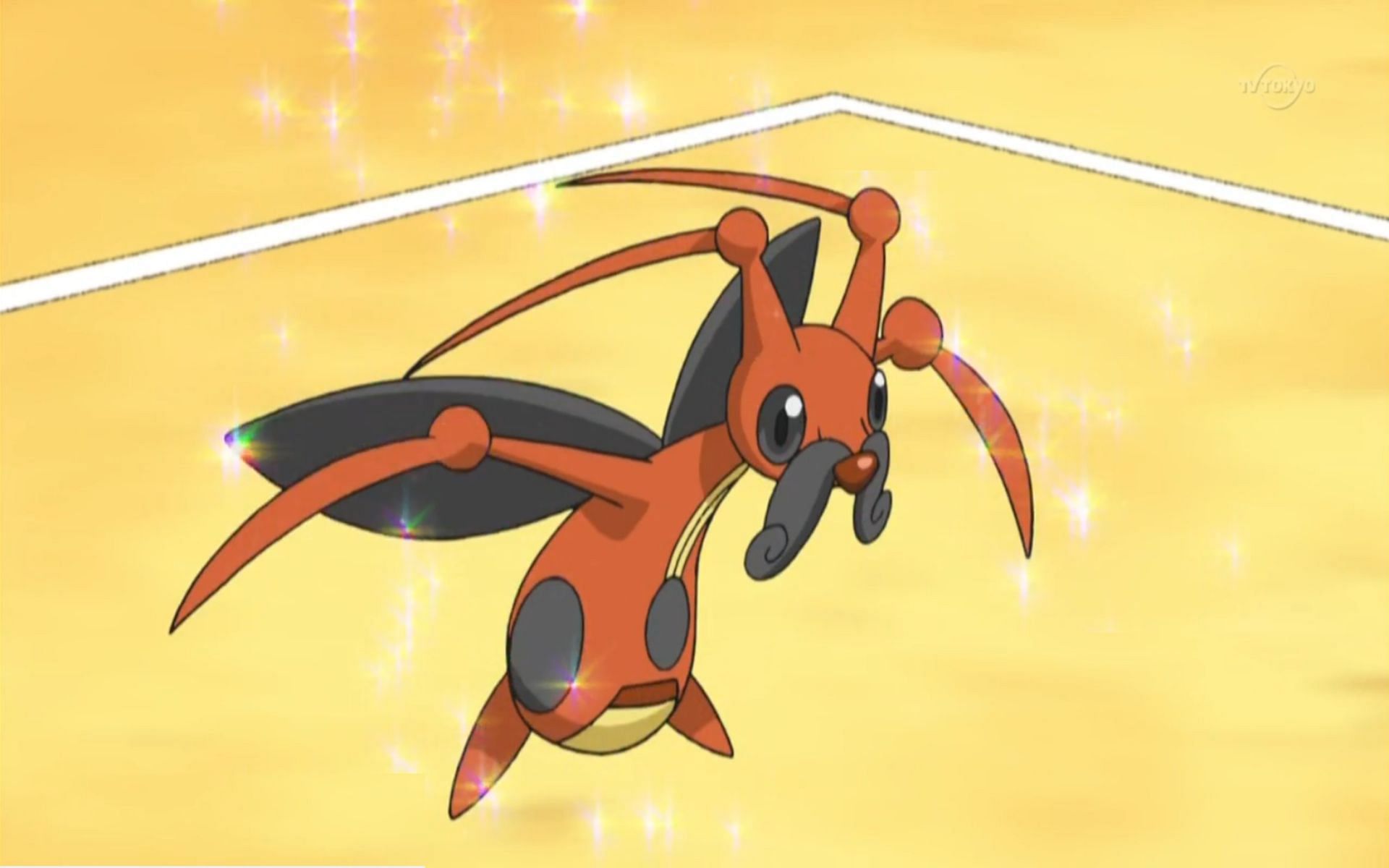 Kricketune can be found as early as outside Twinleaf Town (Image via The Pokemon Company)