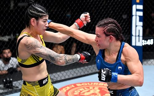 Ketlen Vieira outpointed Miesha Tate in last night's UFC main event