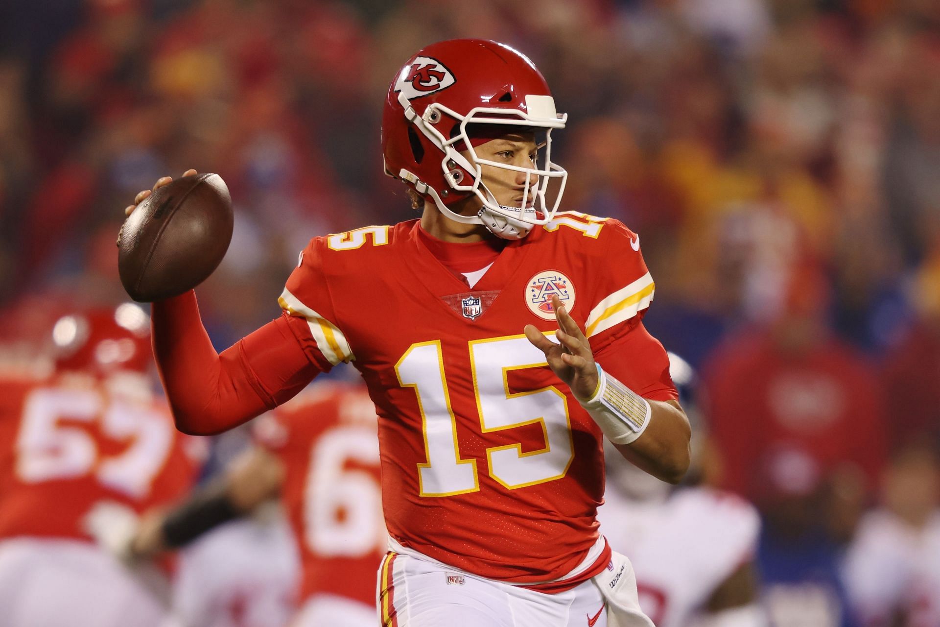 Kansas City Chiefs QB Patrick Mahomes vs New York Giants