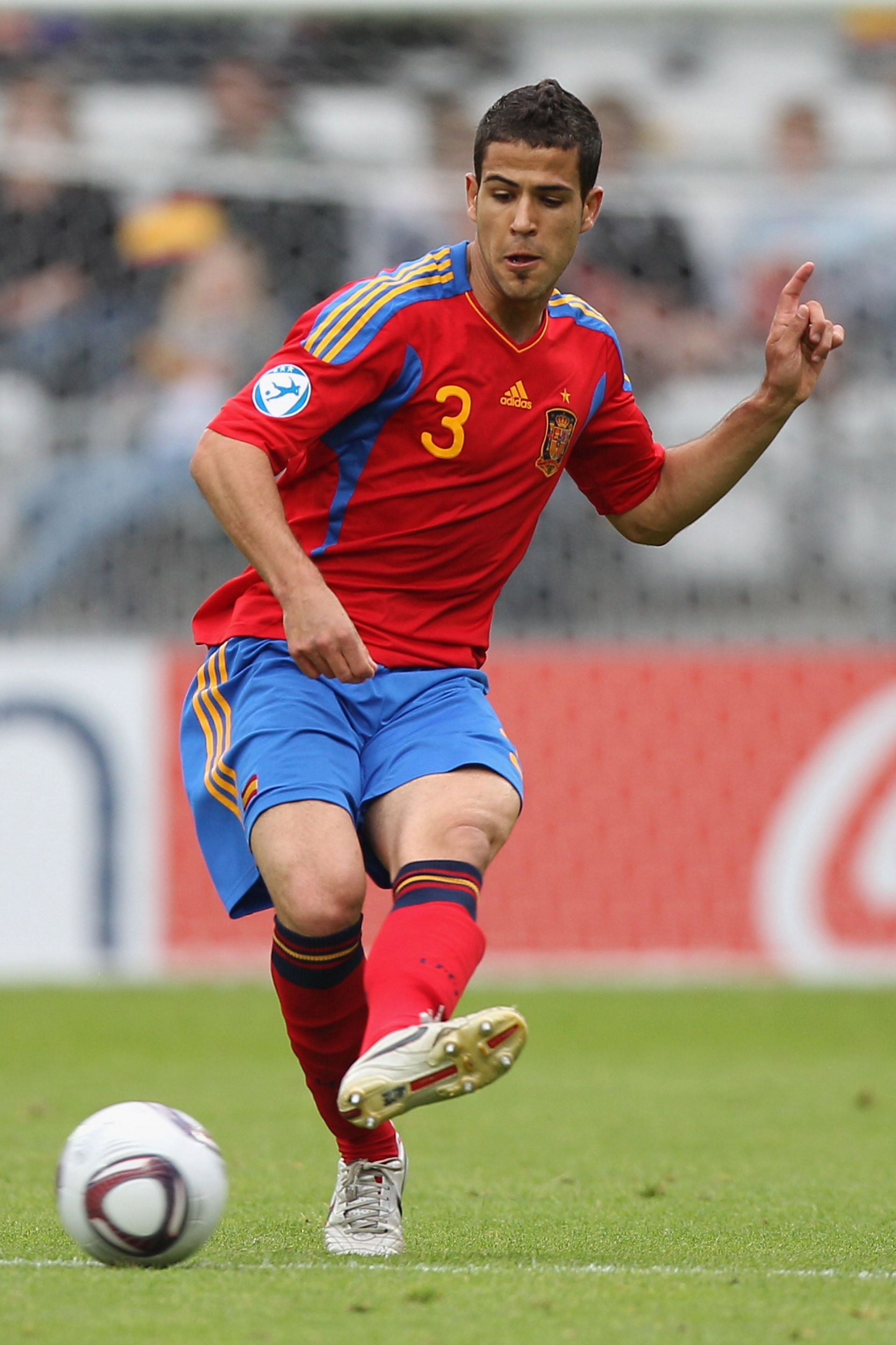 Alvaro Dominguez earned three caps for the Spanish national team.