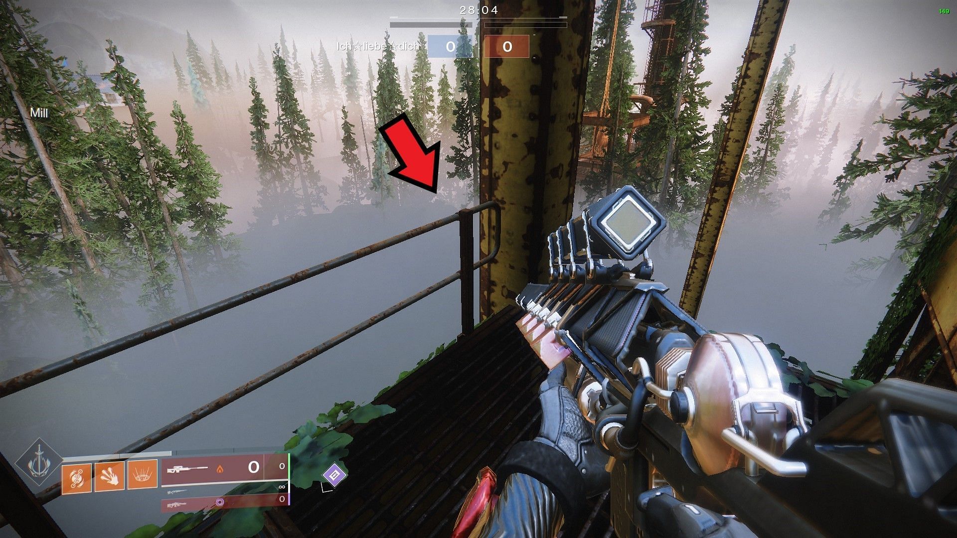 Second sniper spot (Image via Destiny 2)