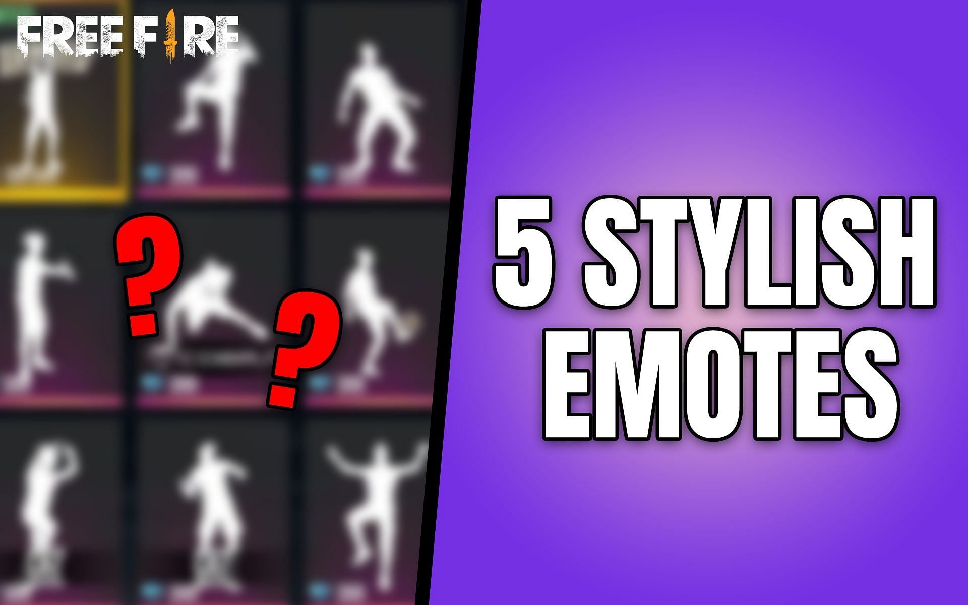 Top 5 stylish Free Fire emotes for gamers in November 2021