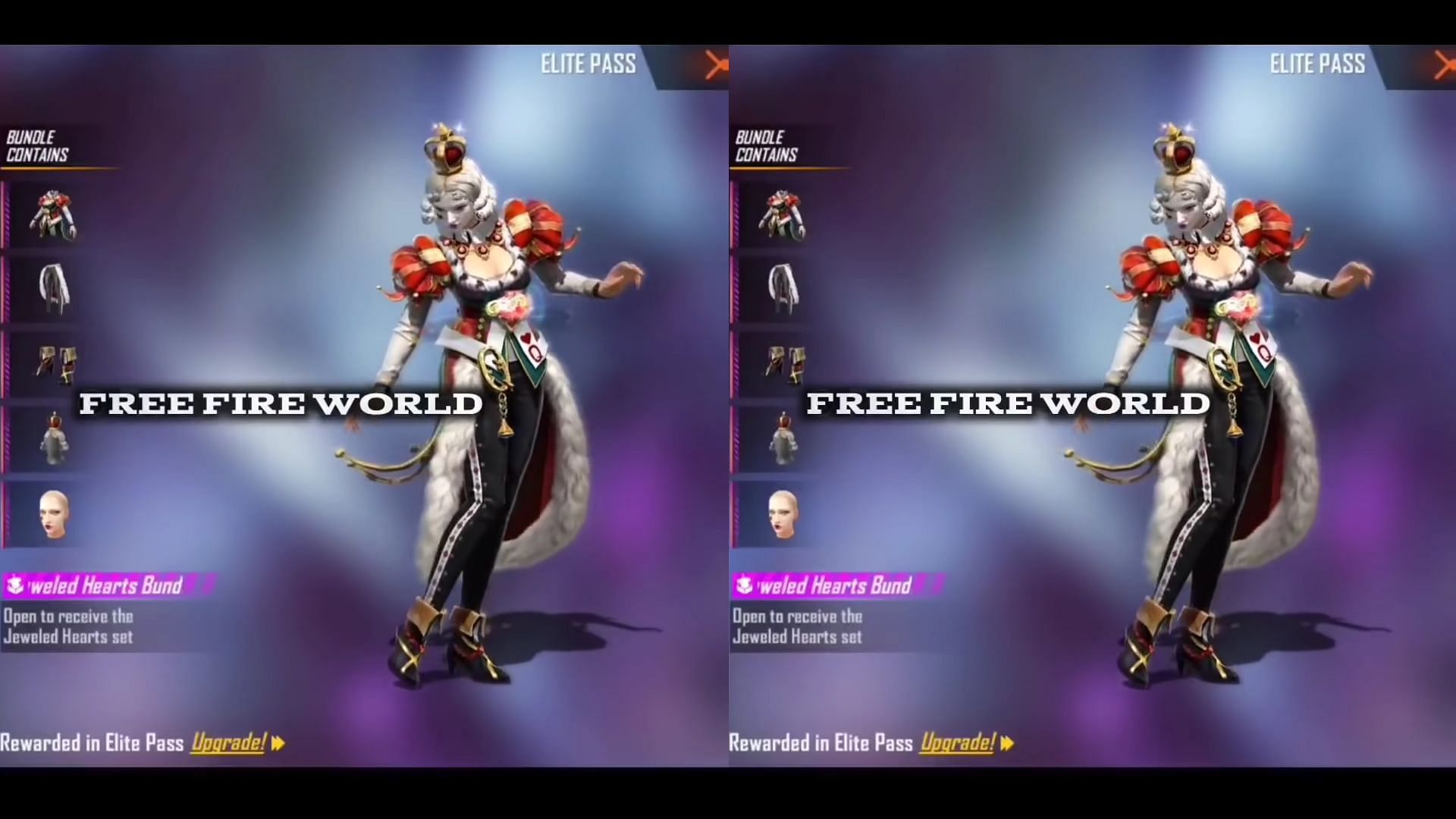 One of the leaked rewards (Image via Free Fire World / YouTube)