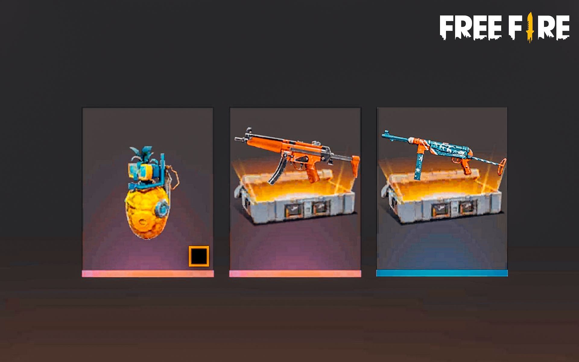 The grenade skin is a reward for the Indonesia server redeem code (Image via Free Fire)