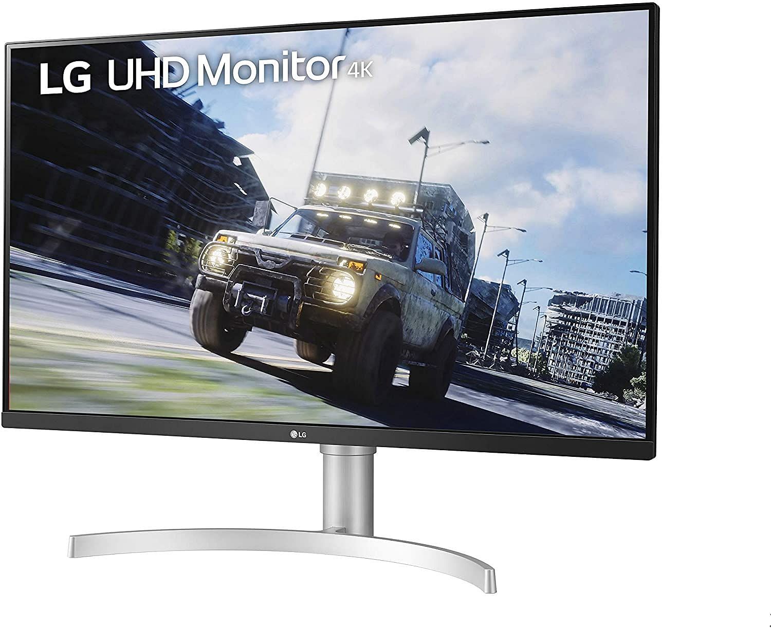 The LG 32UN550-W Monitor 32 inch (Image via Amazon)