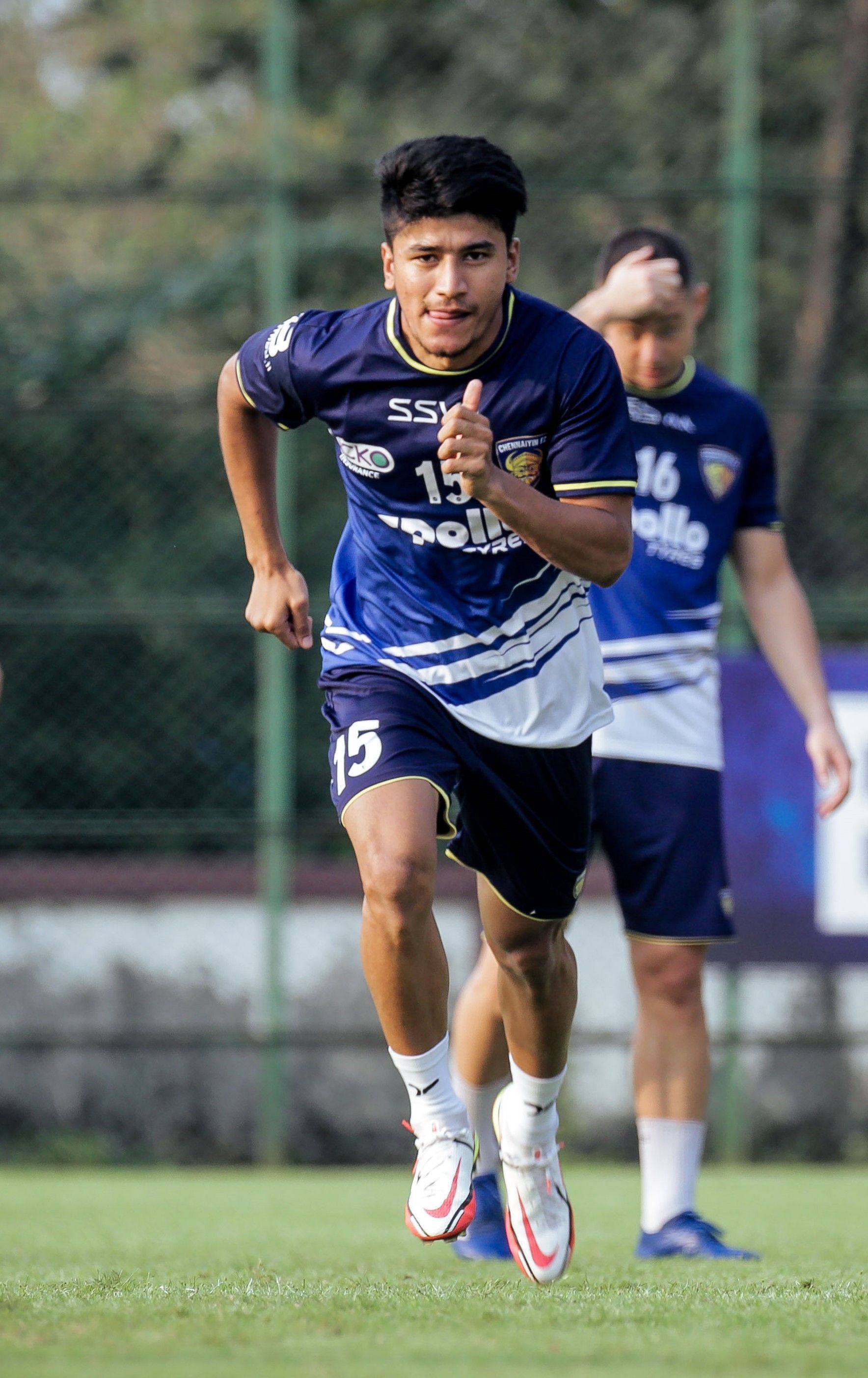 Anirudh Thapa - sprinting towards a brighter future (Picture Courtesy: Chennaiyin FC)