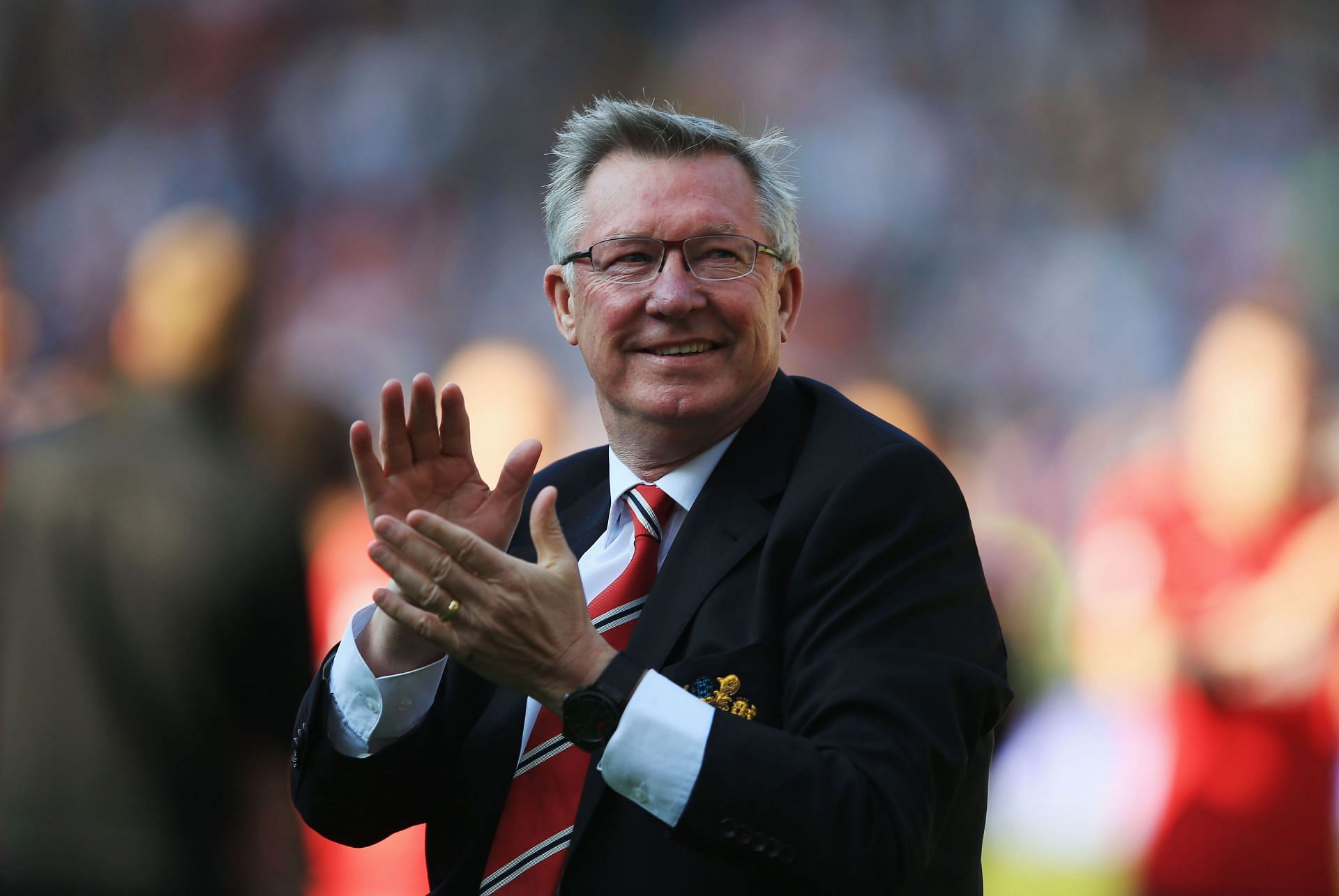 Sir Alex Ferguson led Manchester United to 13 Premier League titles