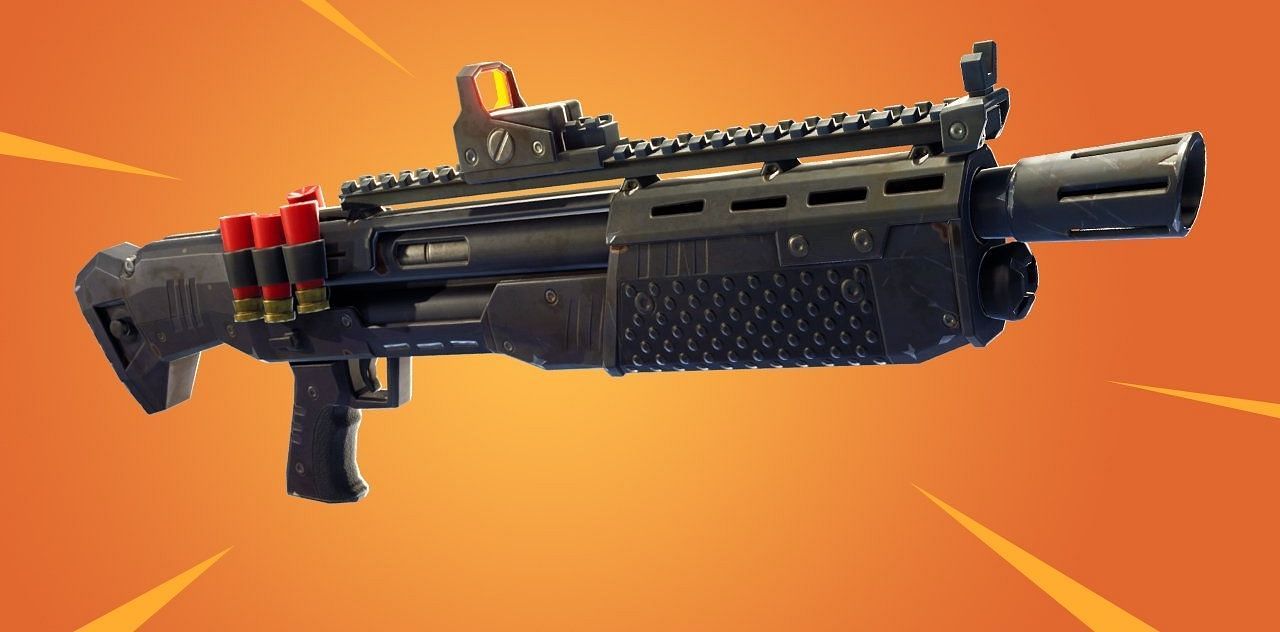 The heavy shotgun remains one of the best to this day (Image via Epic Games)