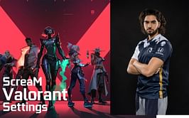 Team Liquid ScreaM Valorant settings: All about his mouse sensitivity, keybinds, crosshair, and PC specifications