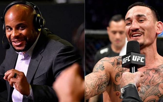 "They say I'm too biased" - Daniel Cormier jokes about 'not being allowed' to commentate during Max Holloway's fights