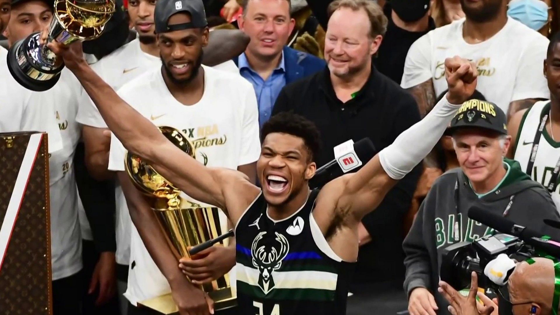 The Milwaukee Bucks, with their MVP at the forefront, are reminding the NBA of how good they are. [Photo: NBC News]