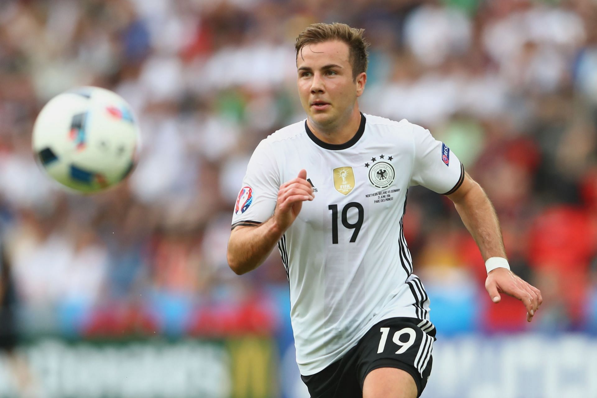 Mario Gotze scored the winner for Germany in the 2014 FIFA World Cup final against Argentina.