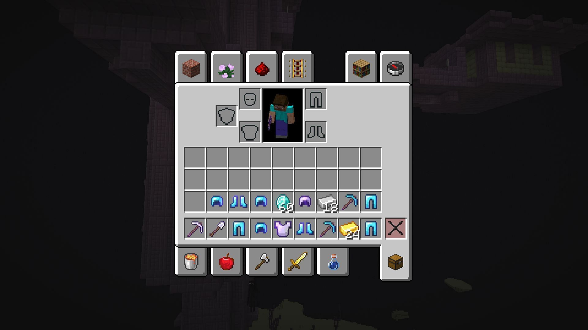 Loot found in the end city (Image via Minecraft)
