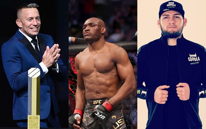 "You leave when you want to leave"- Kamaru Usman believes Khabib Nurmagomedov and Georges St-Pierre were right to retire at the top of their careers