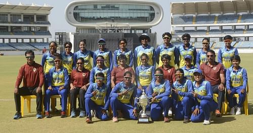 Maharashtra Women are undefeated in the Women's One Day Senior Trophy 2021. [Source: BCCI Twitter]