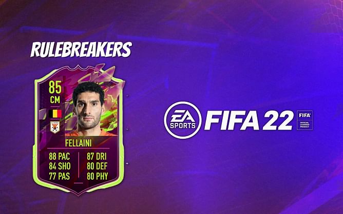 FIFA 22 Ultimate Team SBC: How to obtain Marouane Fellaini Rulebreakers card