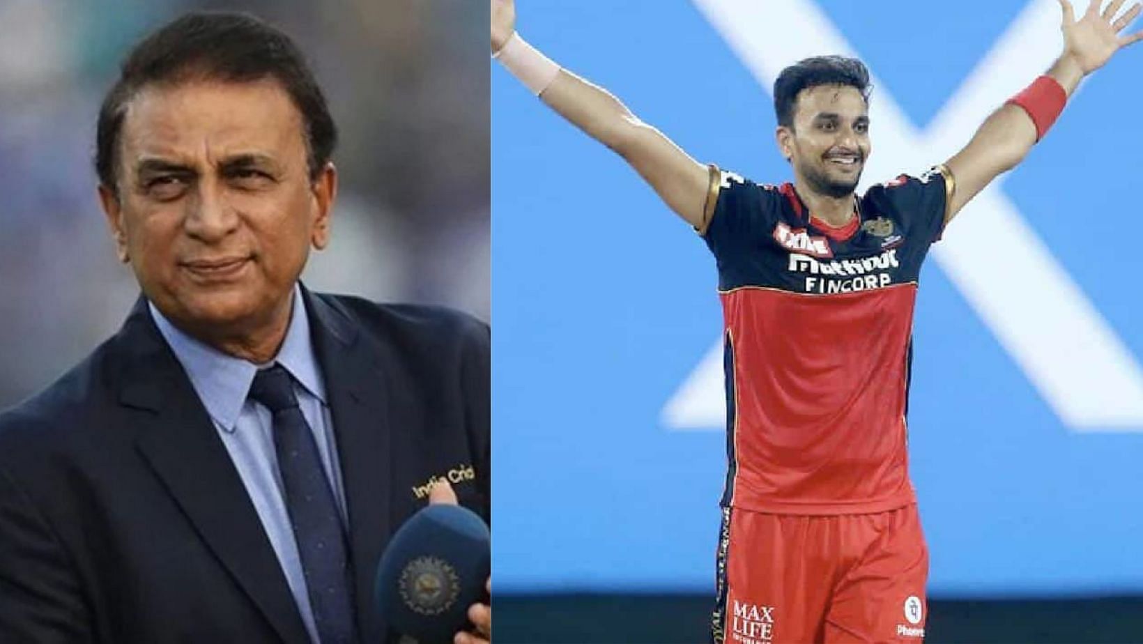Sunil Gavaskar (L) cherishes Harshal Patel&#039;s selection.