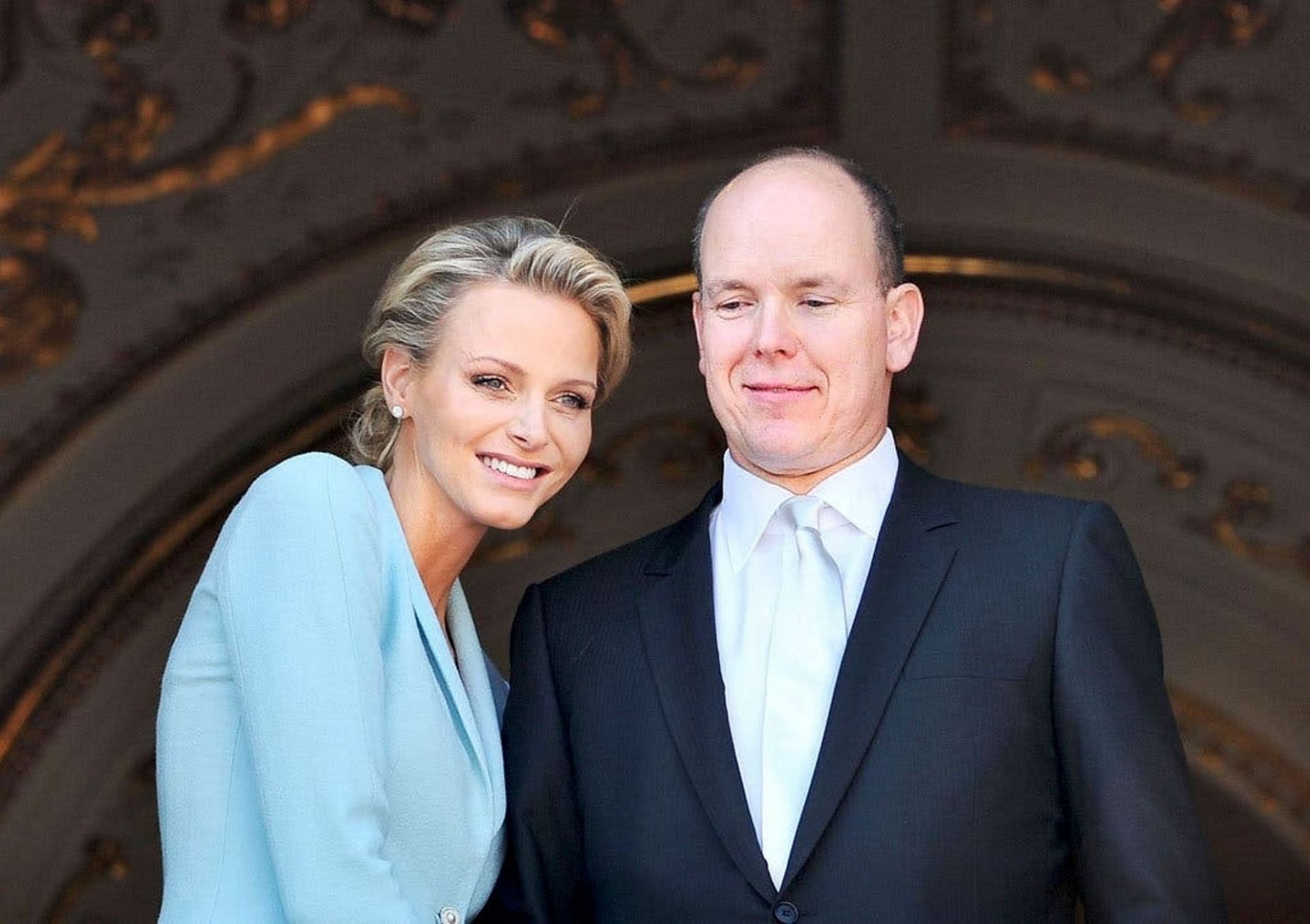 Princess Charlene and Prince Albert II of Monaco (Image via Pascal Le Segretain/Getty Images)