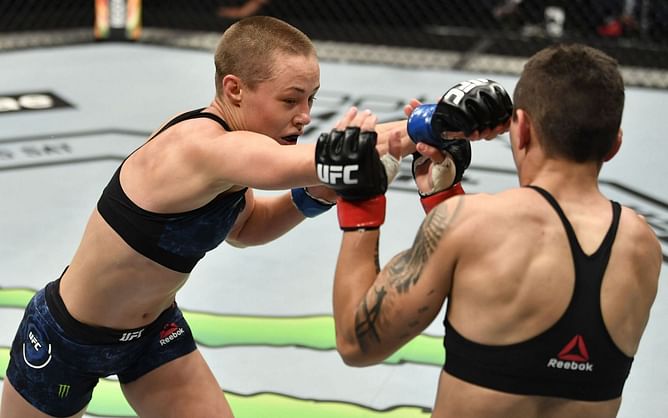 Watch: UFC champion Rose Namajunas displays crisp striking in her last amateur fight back in 2012