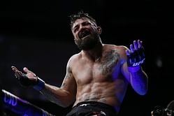 Mike Perry explains his surprised reaction during split decision announcement at Triller Triad Combat; says he will "knock'em out" next time
