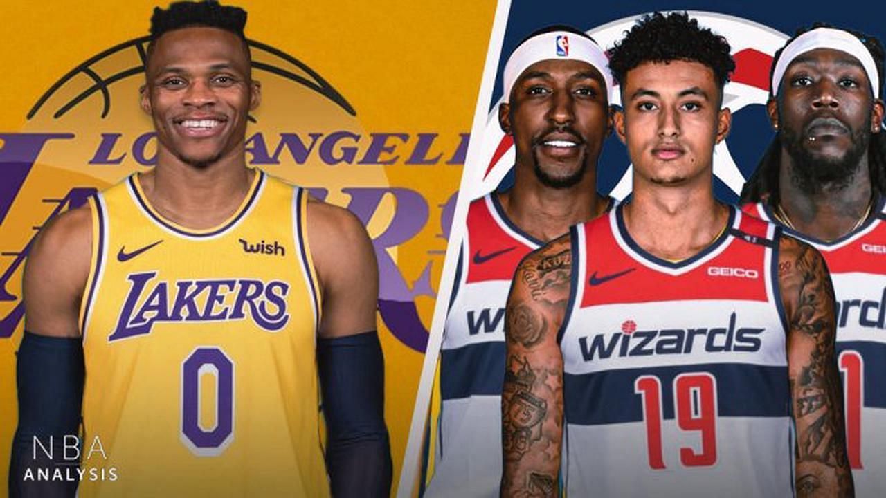 The Lakers gave up KCP, Kuzma, Harrell and a draft pick to acquire Westbrook from the Wizards