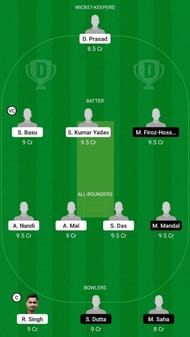 HOR vs GBM Dream11 Fantasy Suggestion #2 - Bengal Inter District T20 2021