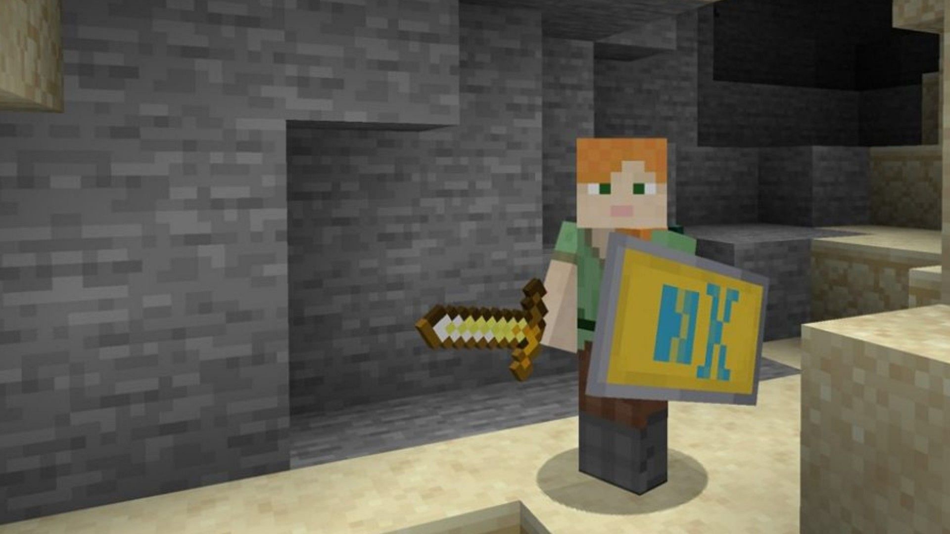 Shield (Image via Minecraft)