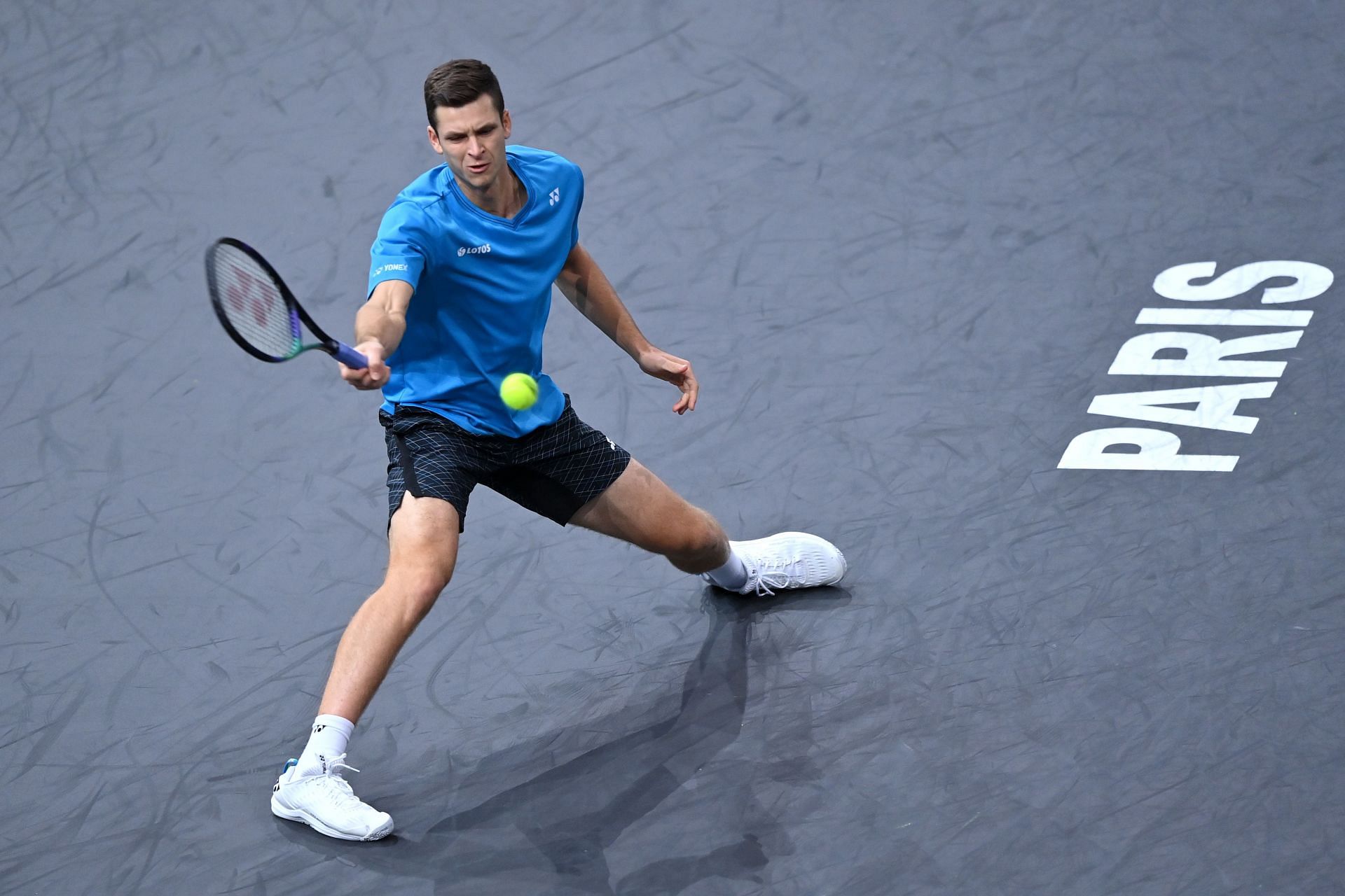 Hubert Hurkacz reached the semifinals at Paris, securing his spot in the ATP finals.
