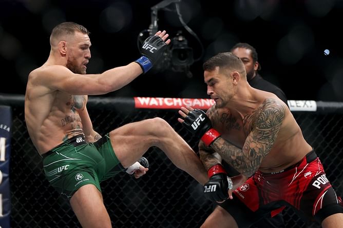 "The fight was going my way 100%" - Conor McGregor presents footage to make a case that he was winning the Dustin Poirier fight at UFC 264