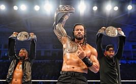 Roman Reigns and The Usos battle former champions after SmackDown goes off-air