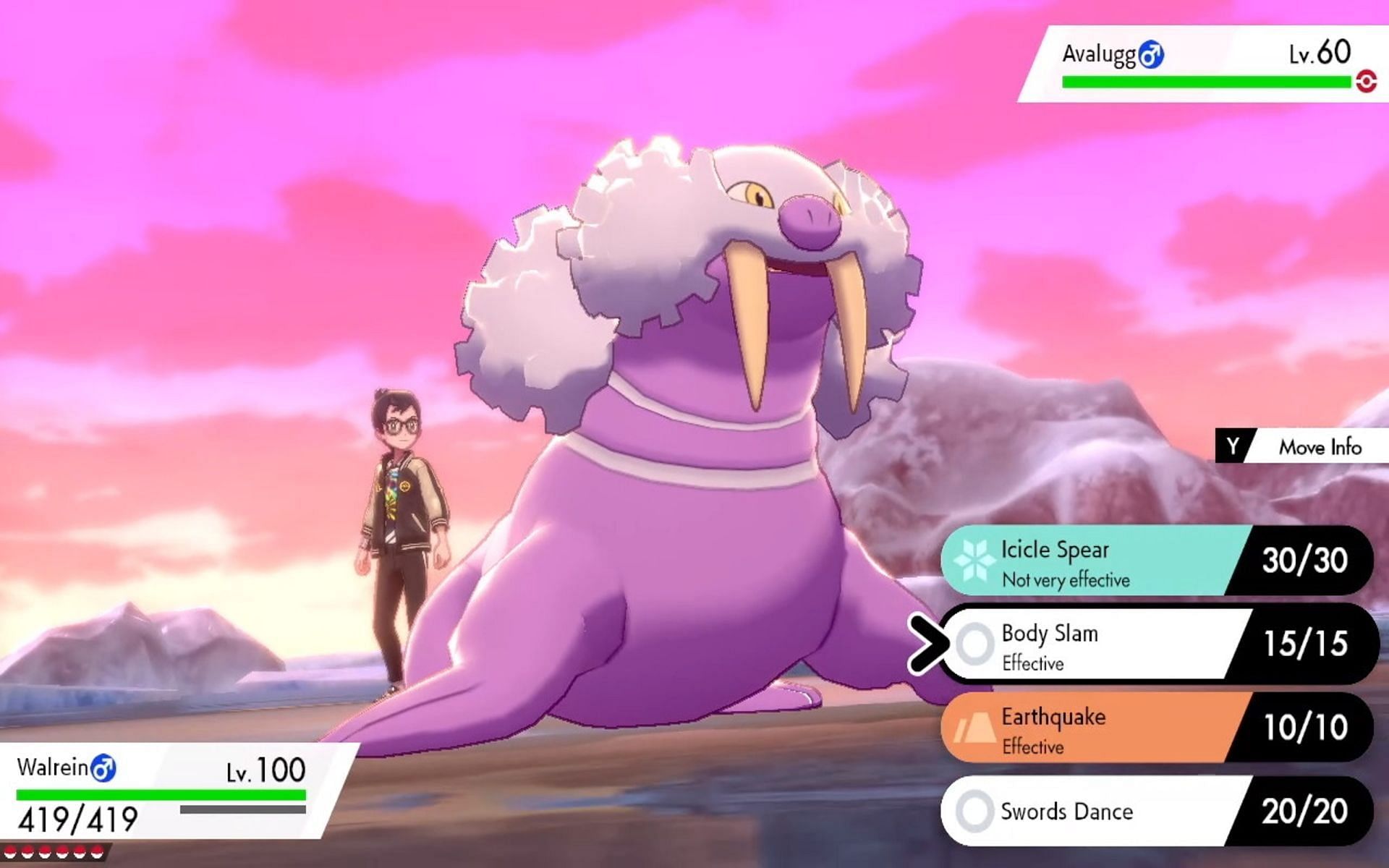 Spheal evolved into Walrein (Image via Game Freak)