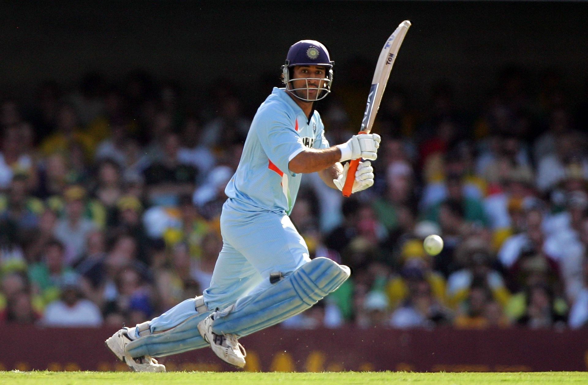 MS Dhoni scored 49 runs for India in that match