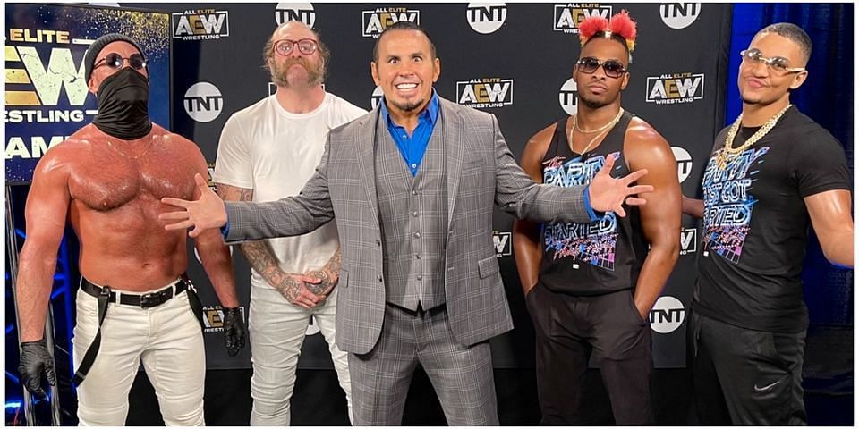 Matt Hardy and HFO together in an AEW event.