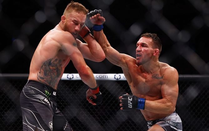"That was the Fight of the Year!" - Michael Bisping breaks down the barnburner between Justin Gaethje and Michael Chandler