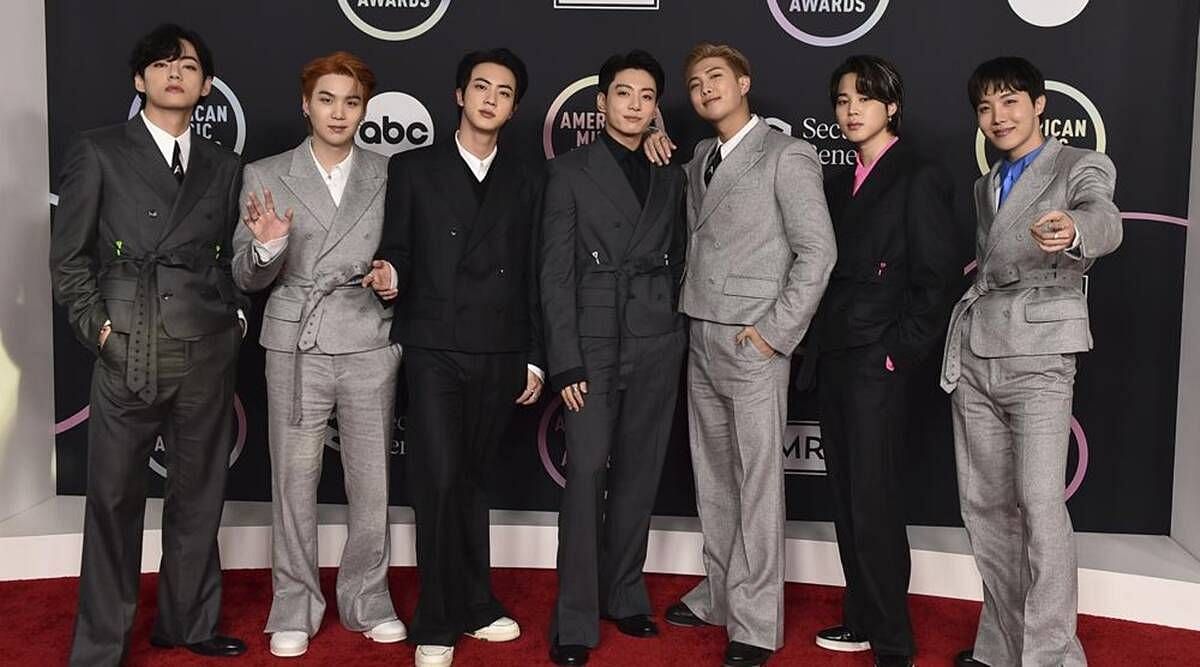 BTS at the American Music Awards (Image via AP/Jordan Strauss)