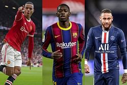 5 best wingers (LW,LM,RW,RM) with a 5-star weak-foot in FIFA 22