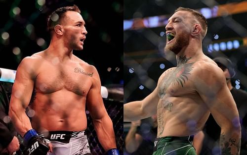 Michael Chandler (left) & Conor McGregor (right)