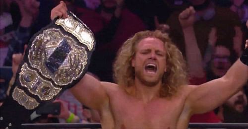 Hangman Adam Page is the new AEW world champion