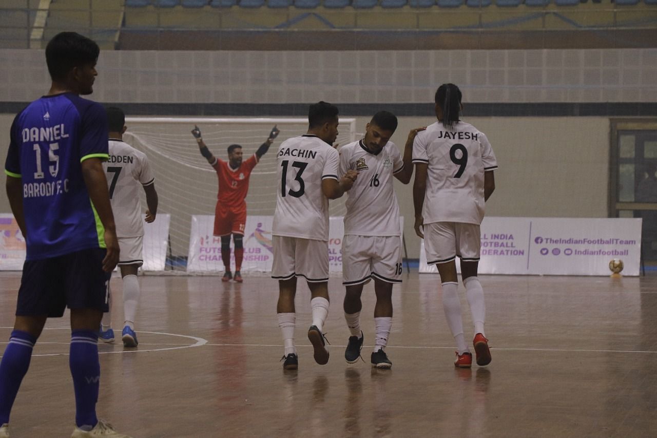 MSC players celebrate. Image Courtesy - Mohammedan Sporting Club