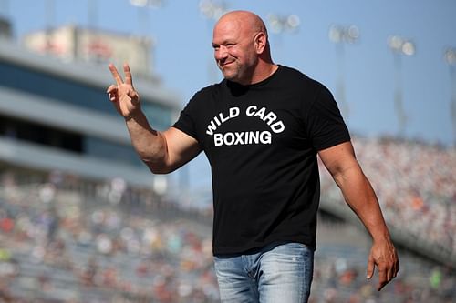 NASCAR Cup Series South Point 400 featuring UFC President Dana White