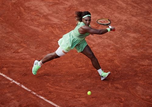 Serena Williams at the 2021 French Open