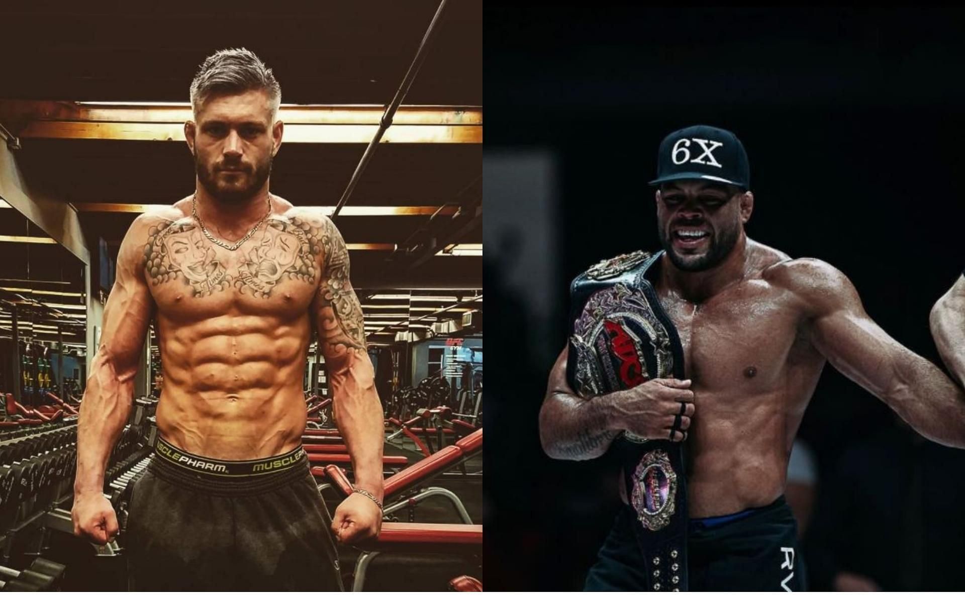 Jiu-jitsu icons and bitter rivals Gordon Ryan (left) and Andre Galvao (right) should settle their beef in a ONE Championship MMA fight. [Images Courtesy: @gordonlovesjiujitsu and @galvaobjj on Instagram]