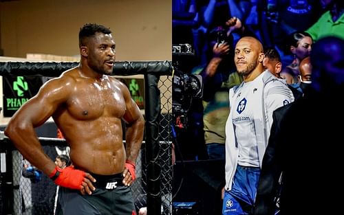 Francis Ngannou (left), Ciryl Gane (right) [Images Courtesy: @francisngannou @ciryl_gane on Instagram]